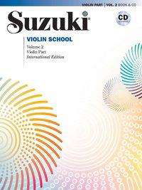 Suzuki Violin School Vol 2 with CD - Suzuki - Books - ALFRED PUBLISHING CO.(UK)LTD - 9781470644154 - October 30, 2021