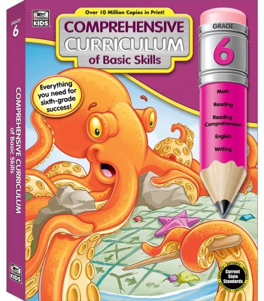 Comprehensive Curriculum of Basic Skills, Grade 6 - Thinking Kids - Books - Thinking Kids - 9781483824154 - March 17, 2016