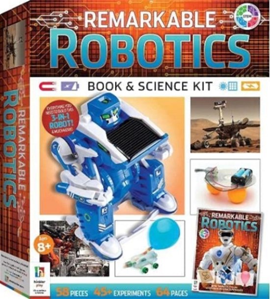 Science Kit: Remarkable Robotics - Curious Universe - Hinkler Pty Ltd - Bøger - Hinkler Books - 9781488944154 - 1. november 2020