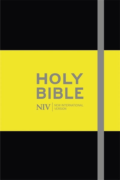 Cover for New International Version · NIV Pocket Black Notebook Bible (Gebundenes Buch) (2019)