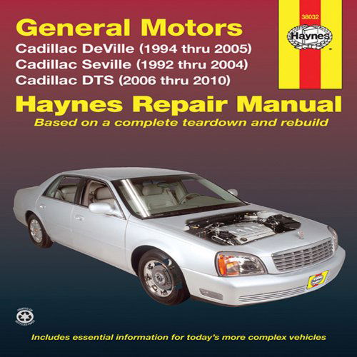 Cover for Haynes Publishing · Cadillac DeVille (94-05), Seville (92-04), &amp; DTS (06-10) Haynes Repair Manual (USA): 2010 (Paperback Book) (2010)