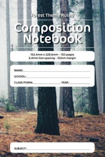 Cover for Luap Nottocs · Forest Theme Ruled Composition Notebook (Paperback Book) (2018)