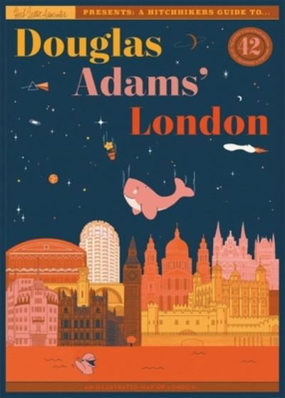 Cover for Yvette Keller · Douglas Adams' London (Map) (2023)