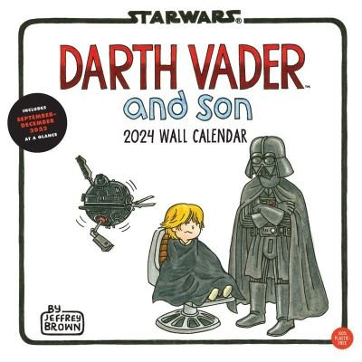 2024 Wall Cal: Vader & Son - Disney - Produtos - Chronicle Books - 9781797220154 - 31 de agosto de 2023