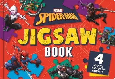 Cover for Marvel Entertainment International Ltd · Marvel Spider-Man: Jigsaw Book - 4 54-piece jigsaws to complete! (Board book) (2024)