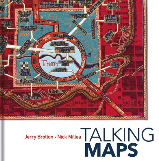 Cover for Jerry Brotton · Talking Maps (Hardcover Book) [Edition, Published UK July 2019 edition] (2019)