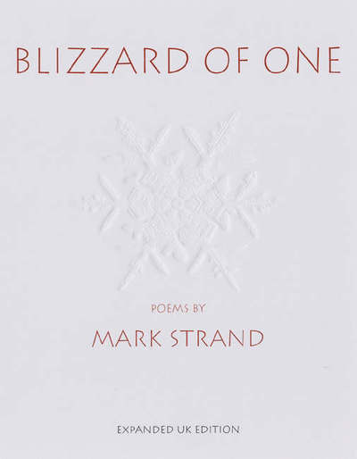 Cover for Mark Strand · Blizzard of One (Paperback Book) [New edition] (2005)