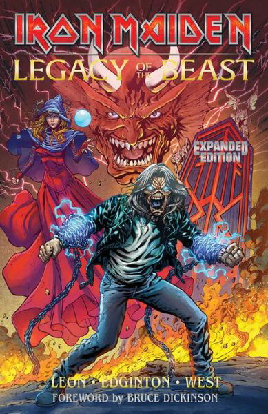 Iron Maiden Legacy of the Beast Expanded Edition Volume 1 - Llexi Leon - Książki - Heavy Metal Magazine - 9781947784154 - 22 października 2019