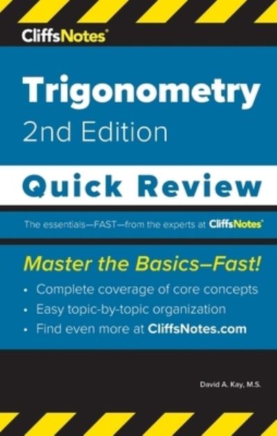 Cover for David A. Kay · CliffsNotes Trigonometry (Book) (2022)