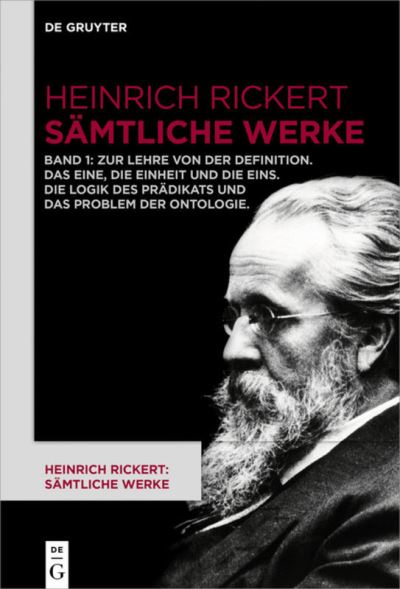 Cover for Rickert · Zur Lehre von der Definition. D (Book) (2019)