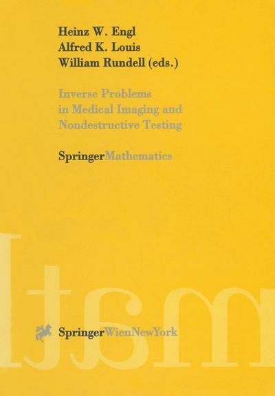 Cover for Engl · Inverse Problems in Medical Imaging and Nondestructive Testing: Proceedings of the Conference in Oberwolfach, Federal Republic of Germany, February 4 (Taschenbuch) (1997)