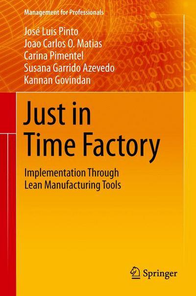 Cover for Pinto · Just in Time Factory (Book) [1st ed. 2018 edition] (2018)