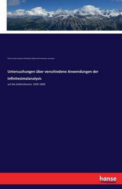 Cover for Lejeune-Dirichlet · Untersuchungen über v (Bok) (2017)