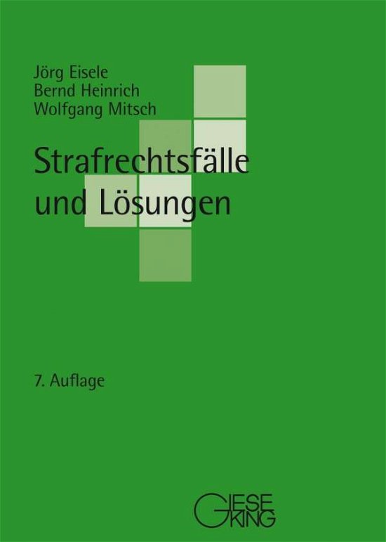 Cover for Eisele · Strafrechtsfälle und Lösungen (Book)