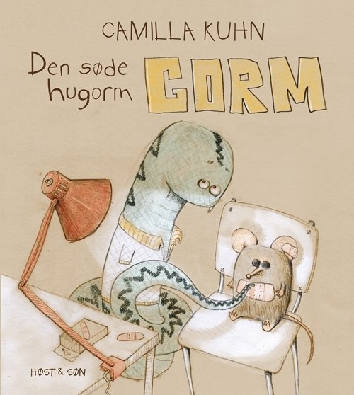 Den søde hugorm Gorm - Camilla Kuhn - Livros - Høst og Søn - 9788763831154 - 4 de setembro de 2013