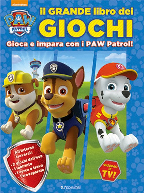 Cover for Paw Patrol · Il Grande Libro Dei Giochi (DVD)