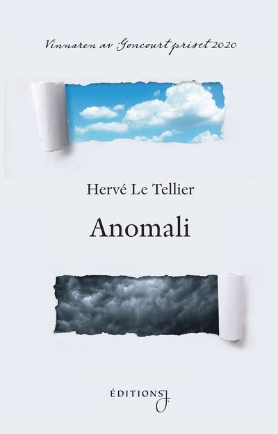 Cover for Hervé Le Tellier · Anomali (Innbunden bok)