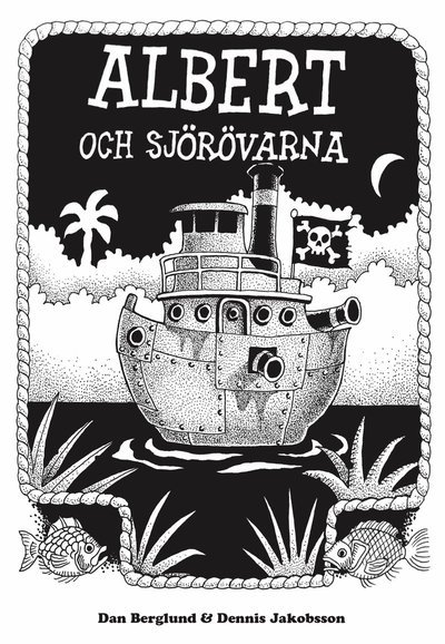 Cover for Dan Berglund · Albert och sjörövarna (PDF) (2021)