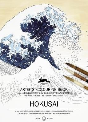 Cover for Pepin Van Roojen · Hokusai: Artists' Colouring Book (Paperback Bog) (2020)