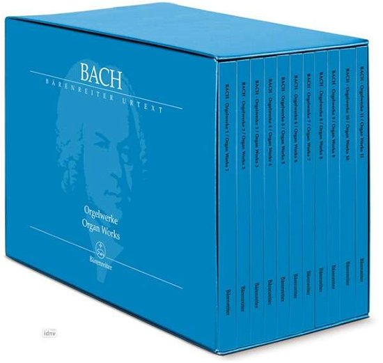 Cover for JS Bach · Orgelwerke.1-11.BA5279 (Buch)