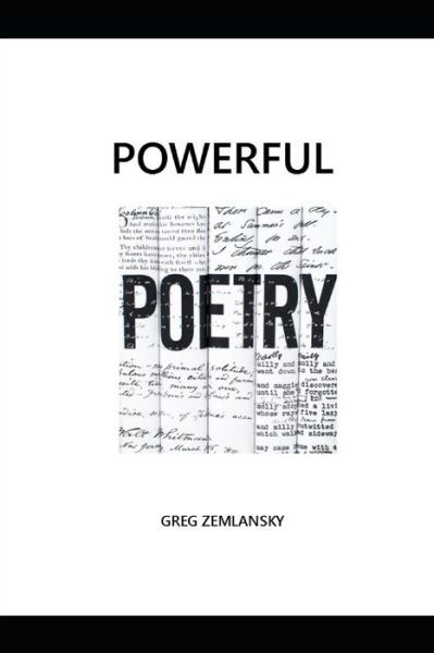 Cover for Greg Zemlansky · Powerful Poetry (Taschenbuch) (2021)