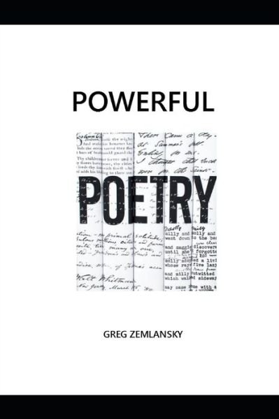 Cover for Greg Zemlansky · Powerful Poetry (Paperback Book) (2021)