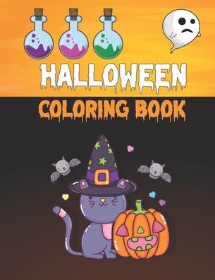 Cover for Rabbi Hossain · Halloween Coloring Book (Paperback Book) (2020)