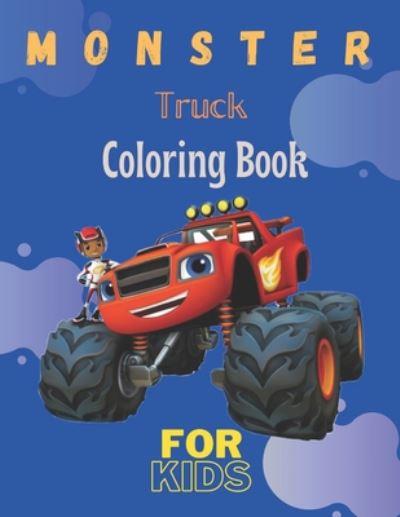 Cover for Karim El Ouaziry · Monster Truck Coloring Book (Paperback Book) (2020)