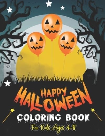 Cover for Bokul Publication · Happy Halloween Coloring Book for Kids Ages 4-8 (Pocketbok) (2020)