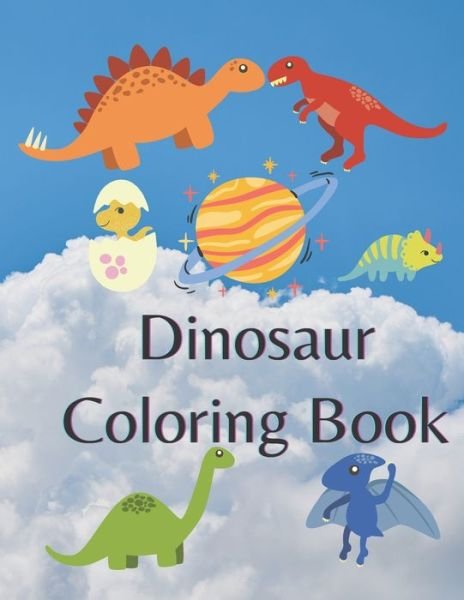 Cover for Hb Publishing · Dinosaur Coloring Book (Paperback Book) (2021)