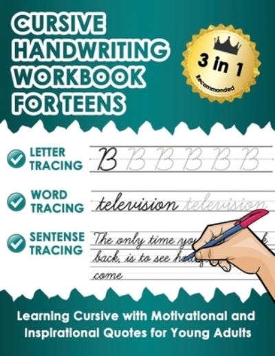 Cover for Homeless Dimo · Cursive Handwriting Workbook for Teens (Paperback Book) (2021)