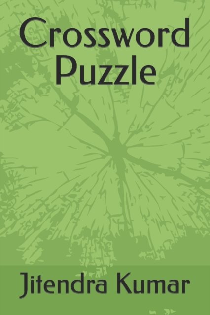 Cover for Jitendra Kumar · Crossword Puzzle (Paperback Book) (2022)