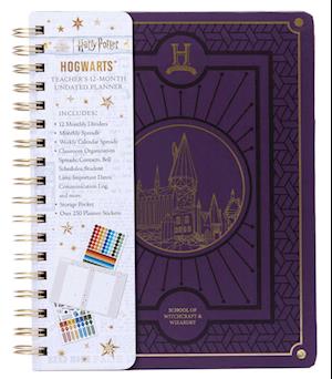 Cover for Insights · Harry Potter: Hogwarts Teacher'S 12-Month Undated Planner (Book) (2024)