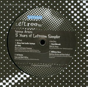 Cover for V.a. · 5 Years of Leftroom Sampler (12&quot;) (2011)