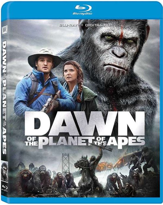 Cover for Dawn of the Planet of the Apes (Blu-ray) (2017)