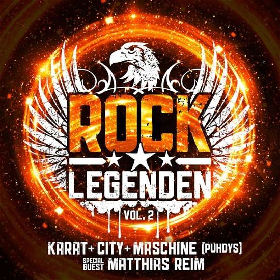 Karat,city,maschine (Puhdys),matthias Reim · Rock Legenden Vol.2 (CD) (2017)