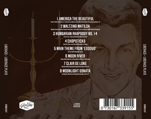 Cover for Liberace · Liberace Plays (CD) (2023)