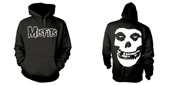 Cover for Misfits · Skull (Hoodie) [size XL] [Black edition] (2019)
