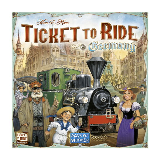 Cover for Asmodee · Ticket to Ride: Germany (ENGELS) (DOW720115) (Legetøj) (2017)