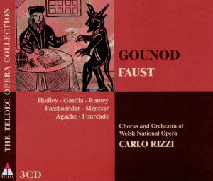 Cover for Gounod / Rizzi / Wno / Ramey / Mentzer / Agache · Faust (CD) (2011)