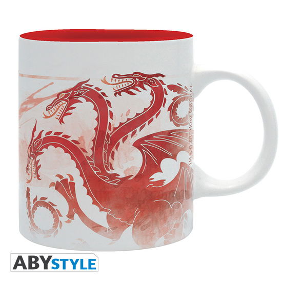 Game Of Thrones - Mug - 320 Ml -Red Dragon - Subli - Abystyle - Merchandise -  - 3700789258155 - February 7, 2019