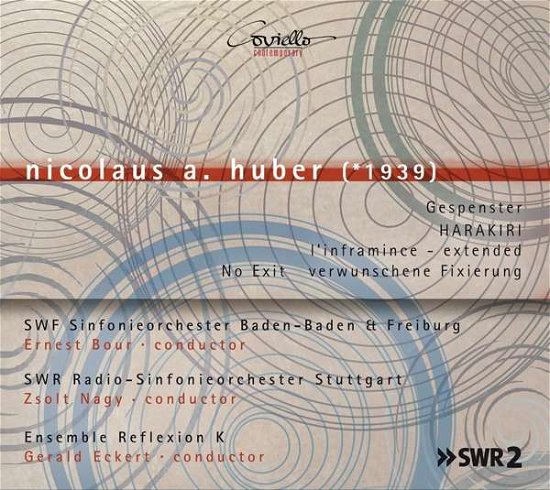 Nicolaus A. Huber: Gespenster / Harakiri - Swf Sinfonieorchester Baden-baden & Freiburg - Musik - COVIELLO - 4039956919155 - 14. februar 2020