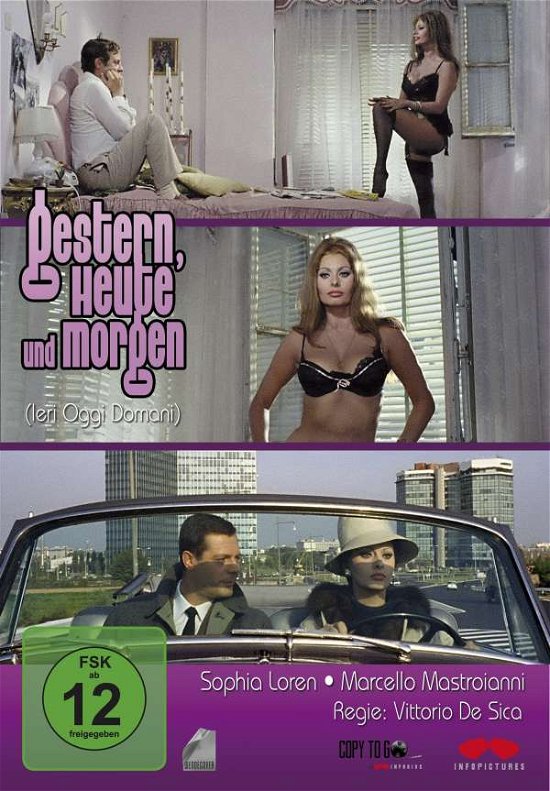 Cover for Sophia Loren · Gestern, Heute Und Morgen (DVD) (2020)