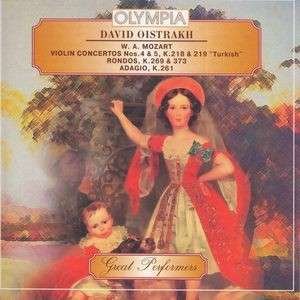 Cover for David Oistrakh · Violin Concertos Nos. 4&amp;5... (CD)