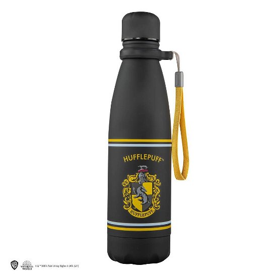 Harry Potter Thermosflasche Hufflepuff - Harry Potter - Merchandise - CINEREPLICAS - Fame Bros. - Limited - 4895205604155 - 18. november 2021