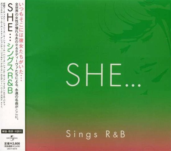 She Sings R&b Mood / Various - She Sings R&b Mood / Various - Musik -  - 4988005403155 - 20. september 2005