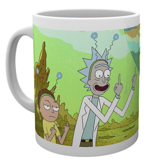 Rick And Morty Mug - Mokken - Books - ABYSSE UK - 5028486389155 - March 1, 2024