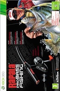 Cover for Spil-xbox · Rapala Pro Bass Fishing (With Rod) (X360) (2010)