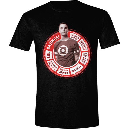 Cover for The Big Bang Theory · Sheldon Profile Men T-shirt - Black (MERCH)