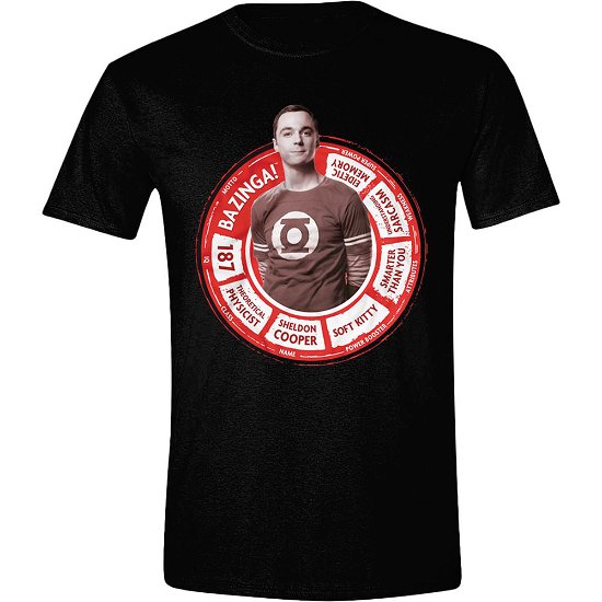 Cover for The Big Bang Theory · Sheldon Profile Men T-shirt - Black (MERCH)